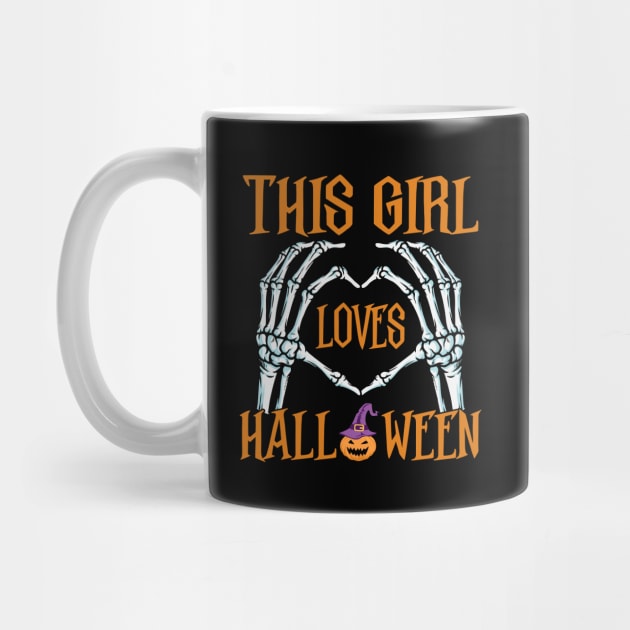 This girl loves Halloween by MZeeDesigns